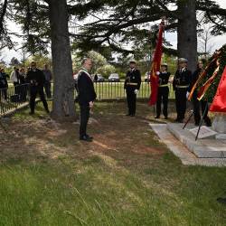 Župan Gualtieri je počastil spomin na bazoviške junake