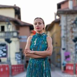 Agata Tomšič izhaja z dvojezičnega območja, v Sloveniji je obiskovala italijanske šole (LUCA D’AGOSTINO/MITTELFEST)