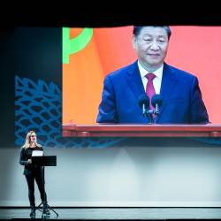 Giada Messetti v gledališču Miela o Kitajski (LUCA TEDESCHI/FOTODAMJ@N)