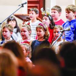 Otroci so navdušili številno publiko