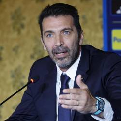 Gianluigi Buffon, zdaj že nekdanji vodja italijanske nogometne delegacije pri zvezi FIGC