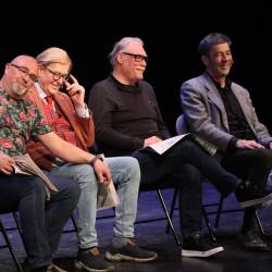 Boštjan Meglič, Vinko Šimek, Boris Kobal in Franci Kek (KULTURNI DOM GORICA)