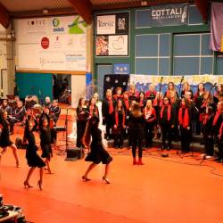 V sovodenjski telovadnici je v nedeljo potekala dobro obiskana prireditev z domačimi glasbenimi ustvarjalci in gosti (TIBALDI)