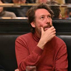 Zgodovinar Eric Gobetti na predstavitvi knjige Confini v Trstu (FOTODAMJ@N)