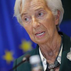 Christine Lagarde, predsednica Evropske centralne banke (ANSA)