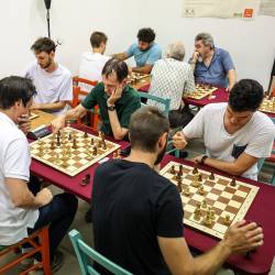 Turnir je potekal v prostorih društva Lab Šah v Trstu (TEDESCHI / FOTODAMJ@N)