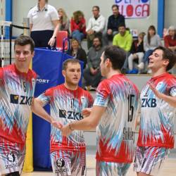 Odbojkarji SloVolleyja ZKB na arhivski fotografiji (FOTODAMJ@N)