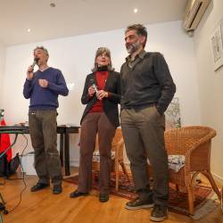 Z leve Simone Cuva, Patrizia Dughero in Giovanni Fierro (TIBALDI)