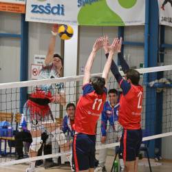 SloVolley ZKB je spet igral v repenski telovadnici Pavla Colje (FOTODAMJ@N)
