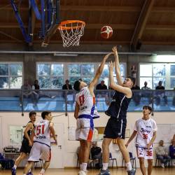 Utrinek z dvoboja med Jadranom in Slovenijo U16 (TEDESCHI/FOTODAMJ@N)