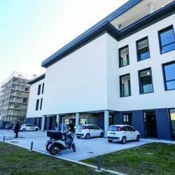 Sedež družbe Esatto pri Sv. Andreju na koncu tržaškega nabrežja