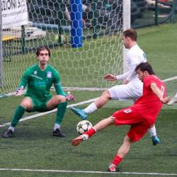 Napadalec Juventine Thomas Breganti se v Miljah ni vpisal med strelce (TEDESCHI/FOTODAMJ@N)