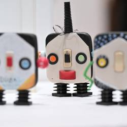 Razstava Francesce Pozzobon v tržaški dvorani Veruda (FOTODAMJ@N)