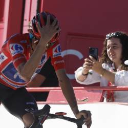 Enric Mas (Movistar Team) je zmagovalec letošnje Vuelte (ANSA)