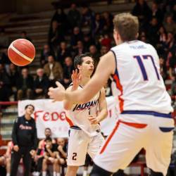 Z nedeljskega derbija meddeželne B-lige na Čarboli med Jadranom in Pordenonom (TEDESCHI/FOTODAMJ@N)