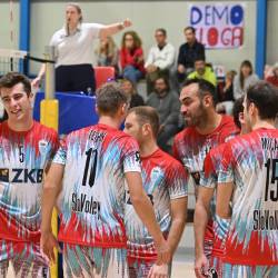 Odbojkarji SloVolleyja ZKB so tik pod vrhom lestvice C-lige (FOTODAMJ@N)