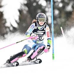 Caterina Sinigoi lani v Kranjski Gori (GIANNI PECCHIAR)