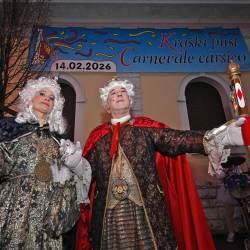 Kraljevi par so letos posodili pustarji iz Gropade in Padrič