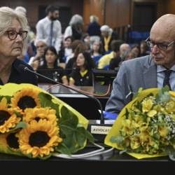 Regenijeva starša Paola Deffendi in Claudio Regeni