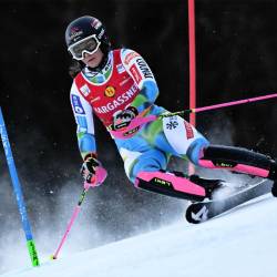 Caterina Sinigoi v akciji (GIANNI PECCHIAR)