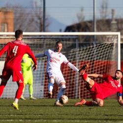 Nogometaši Juventine na arhivski fotografiji proti Borgoriccu (TIBALDI)