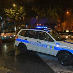 Tržaški lokalni policisti na delu (FOTODAMJ@N)