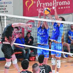 Odbojkarji Soče SloVolleyja na arhivski fotografiji (FOTODAMJ@N)