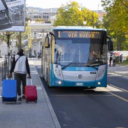 Nočni avtobusi bodo vozili s in do Trga Santos pri tržaški železniški postaji (FOTODAMJ@N)