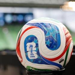 Uradna žoga svetovnega prvenstva FIFA 2026 (DANIEL JEFFERSON / ANSA)