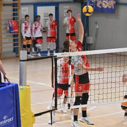 Odbojkarji SloVolleyja Studio Vegliach v D-ligi (FOTODAMJ@N)