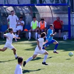 Fotografija z nedeljskega derbija med Vesno in Mladostjo v Križu (TEDESCHI / FOTODAMJ@N)