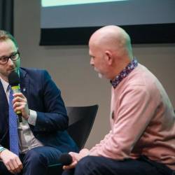 Podžupan Trenčína Patrik Žák in Peter Szabo (TIBALDI)