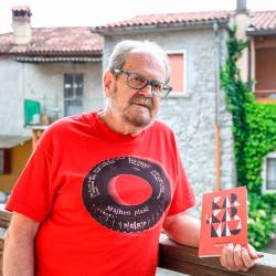 Marko Kravos z novo zbirko Kar in kar maj (LUCA TEDESCHI/FOTODAMJ@N)