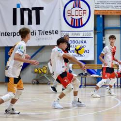 Odbojkarji SloVolleyja v sprejemu (TEDESCHI/FOTODAMJ@N)