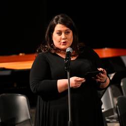 Slavnostna govornica Ilaria Bergnach (FOTODAMJ@N)