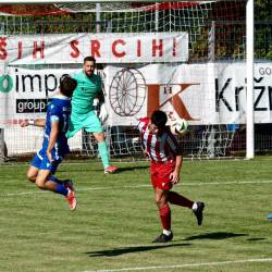 Tržaški derbi v Repnu med Krasom in San Luigijem (TEDESCHI / FOTODAMJ@N)