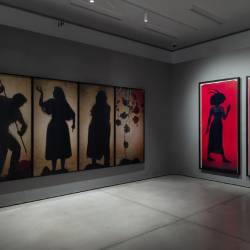 Detajl razstave Art Vital v ljubljanski Cukrarni (BLAŽ GUTMAN/MGML)