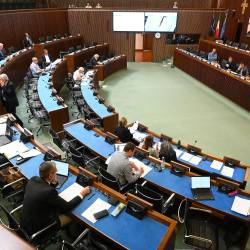 Zasedanje prvega stalnega odbora deželnega sveta FJK