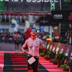 Nicolas Piva na cilju Ironmana na Portugalskem (OSEBNI ARHIV)