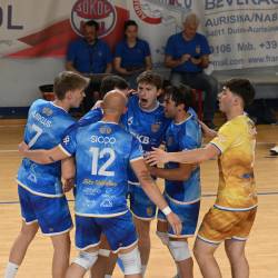 Odbojkarje Soče SloVolleyja čaka danes gostovanje v Venetu (FOTODAMJ@N)