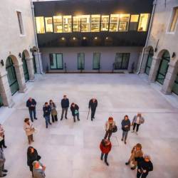 Palača Collegio dei Nobili je bila na ogled novembra, ponovno si jo bo mogoče ogledati 4. februarja (PRIMORSKE NOVICE/TOMAŽ PRIMOŽIČ/FPA)