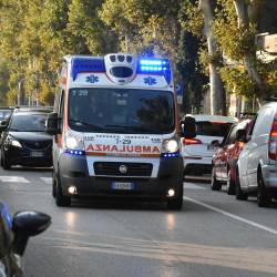 Na kraj nesreče so prišli reševalci, moški je medtem že umrl, slika je simbolna