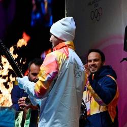 Olimpijska bakla bo jutri obiskala Trst (ANSA)