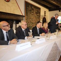 Prizor srečanja Rotary klubov na Gradu Formentini (TIBALDI)