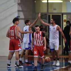 Arhivska fotografija z derbija na Rouni v sezoni 2021/22 med Kontovelom in Domom (FOTODAMJ@N)