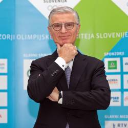 Predsednik OKS Franjo Bobinac (ALEŠ FEVŽER / FB OKS)