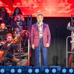 Andrea Bocelli na koncertu v Guminu (SIMONE DI LUCA PHOTOGRAPHY/VIGNA PR)