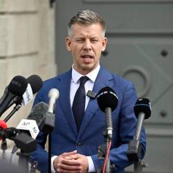 Novi madžarski premier Peter Magyar (ANSA)