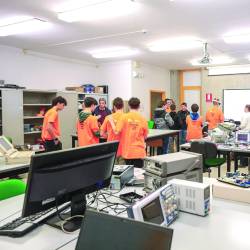 Dijaki tehniških šol v Gorici so predstavili svoj program (TIBALDI)