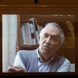 Intervju z umetnikom je režiser posnel, ko je Mušič praznoval 90. rojstni dan (FOTODAMJ@N)